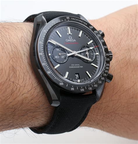 omega speedmaster noir|Omega Speedmaster black watch.